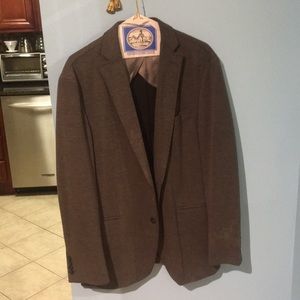 Calvin Klein Gray Fitted Blazer 42R